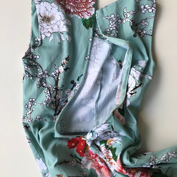 Grace Karin Dress Floral Butterflies XS Exta Small - Picture 10 of 15